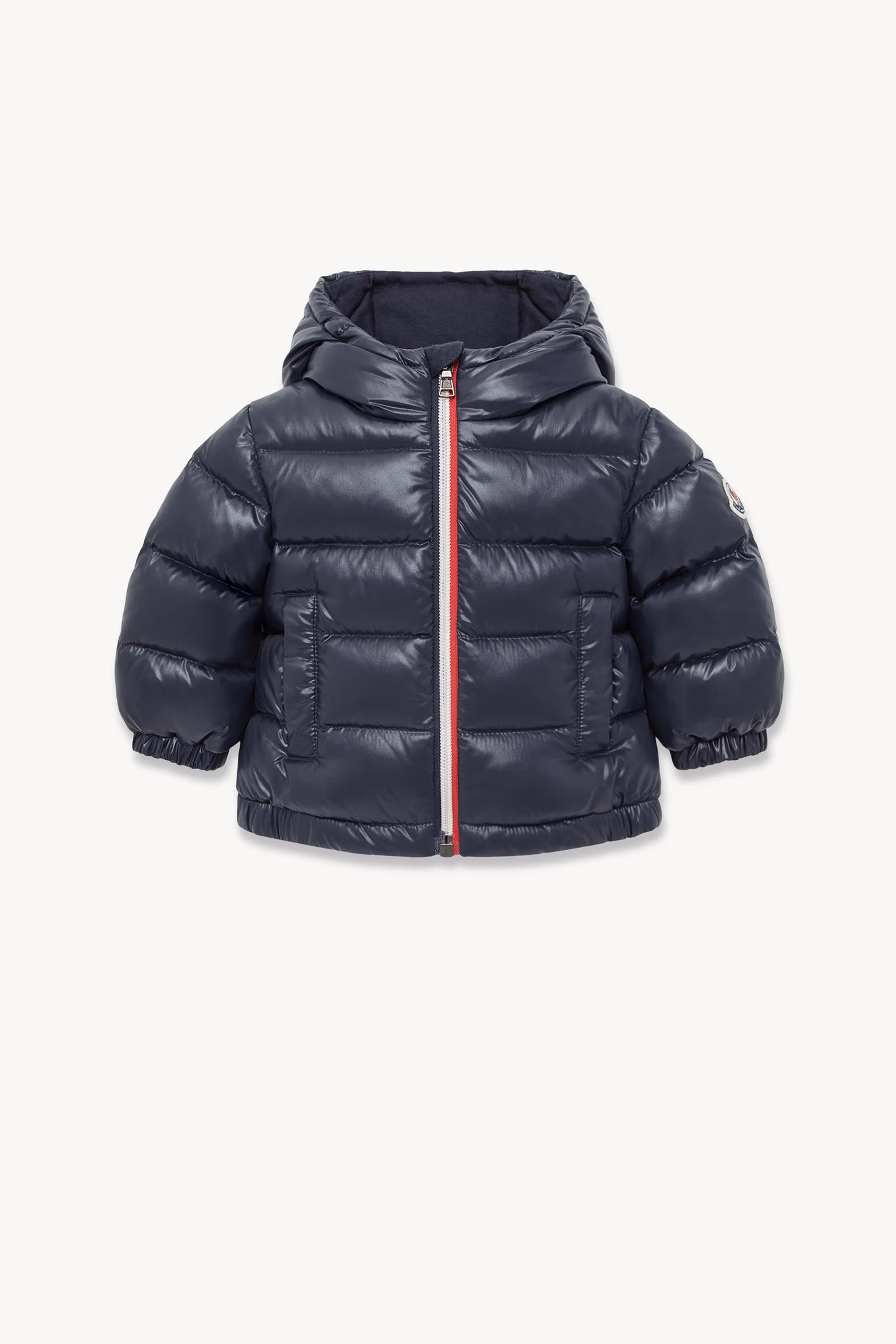 Doudoune à capuche New Aubert Garçon Bleu marine Moncler 0